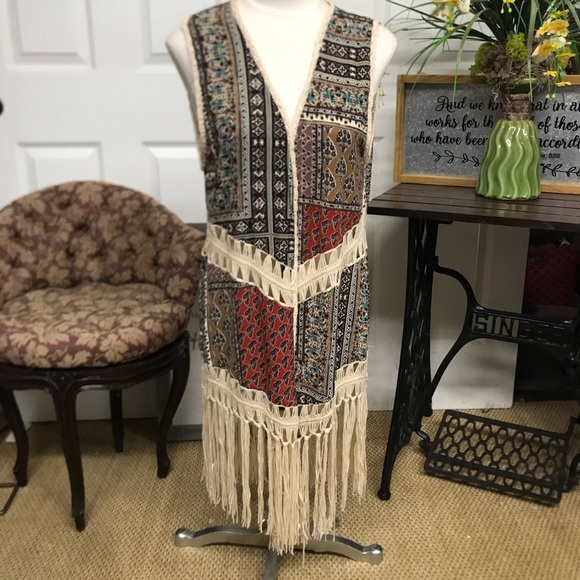 Dreamers NWT Boho Vest M